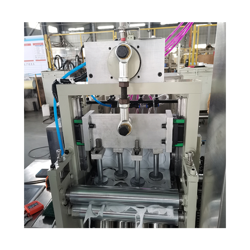 Easy to Operate 5.7 W Round Cosmetic Cotton Pads Making Machine with Embossing or No Embossing