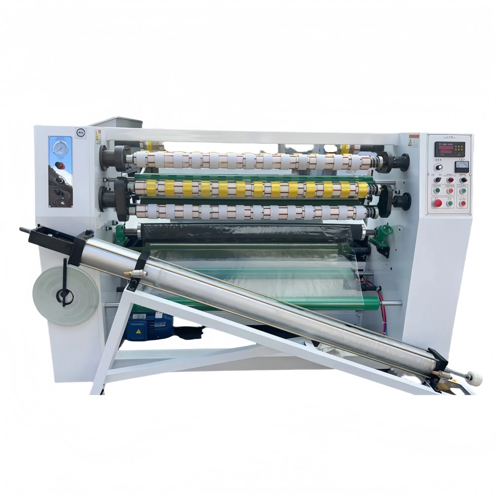 Adhesive Cellotape BOPP Medical Plaster Tape Making Slitter Rewind Printing and Label Trademark Slitting Rewinding Machine