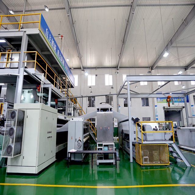 Hg-2400ss 2400mm High Productivity Nonwoven Fabric Making Machine Product Line