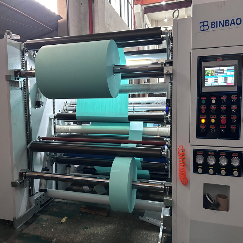 Water Proof Non-Woven Fabrics Slitting Rewinder Machine for Disposable Medical Products
