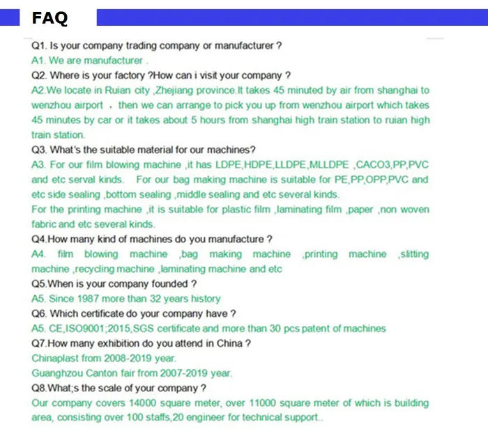 Film Blowing Machine 12