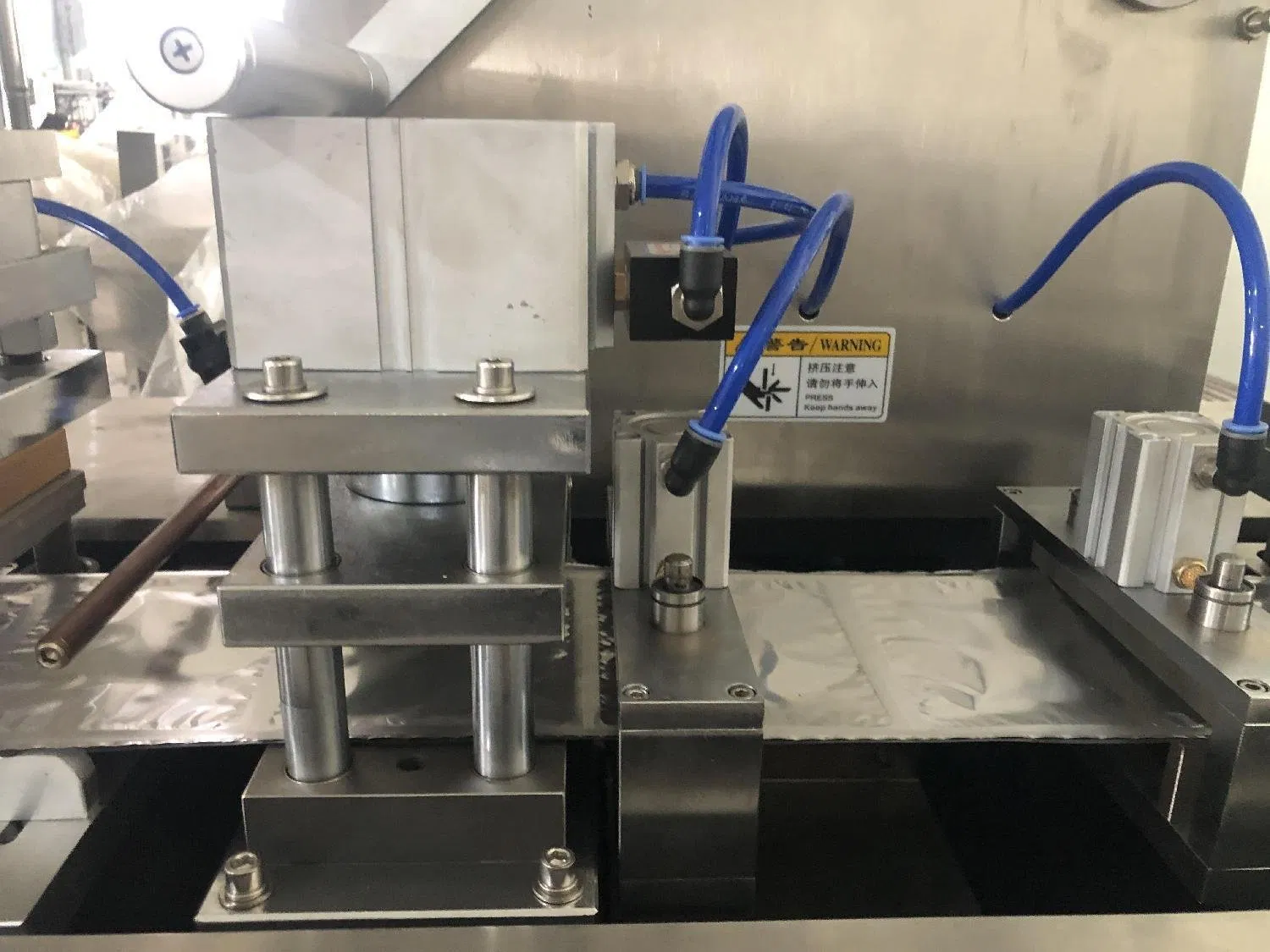 Dpp-150h Small Automatic Pharmaceutical Medicine Pill Tablet Capsule Flat Plate Alu-Alu Alu-PVC Blister Packaging Packing Forming Machine