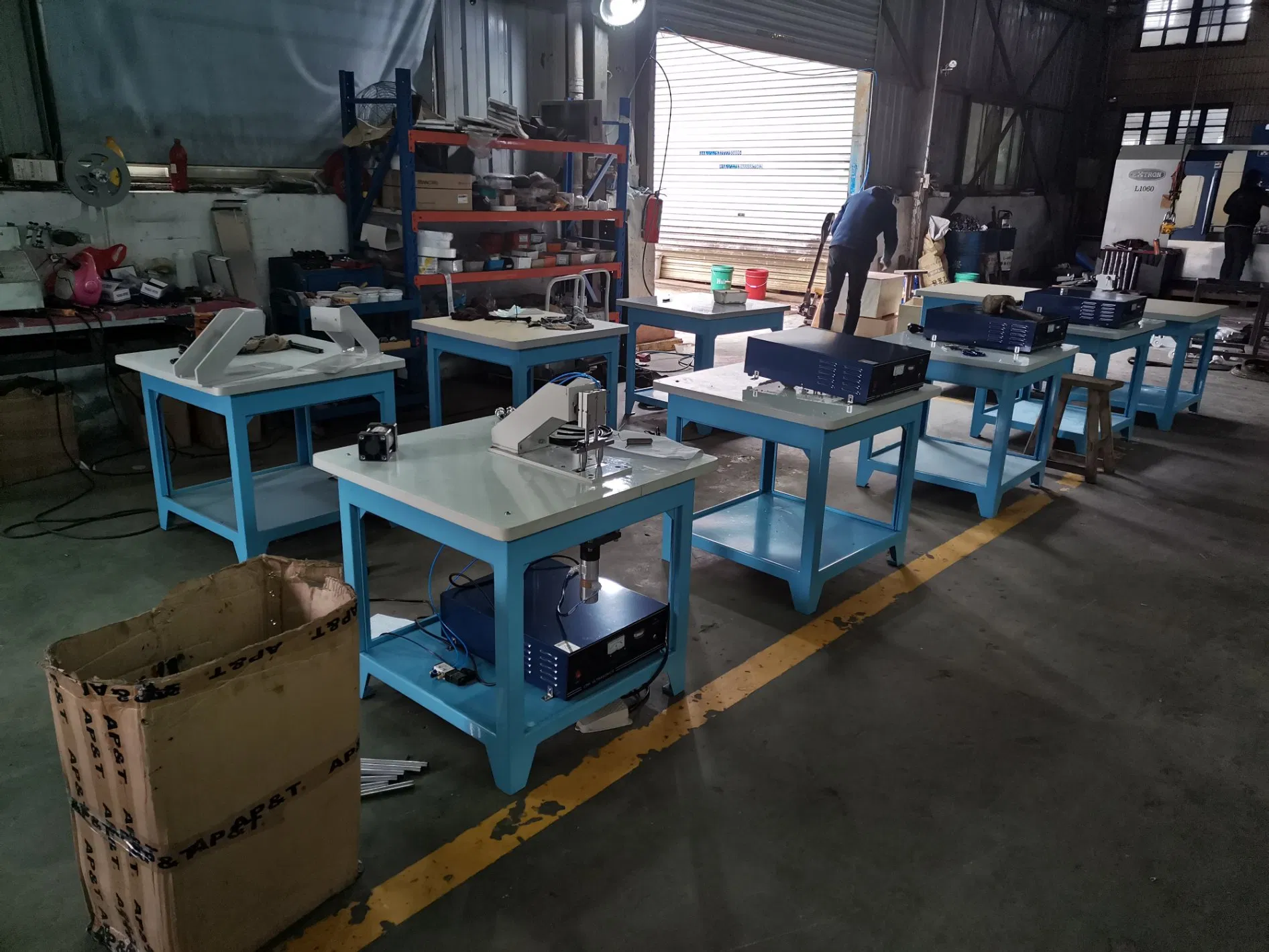 Ultrasonic Fabric Welding Machine Spot Machinery for Medical Gauze Mask Ear Loop Making Machine