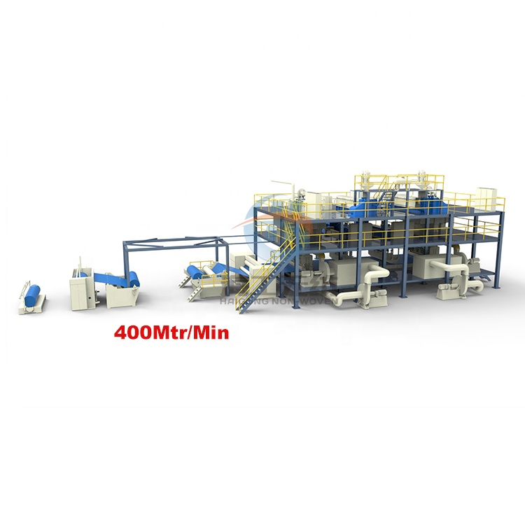 Hg-2400ss 2400mm High Productivity Nonwoven Fabric Making Machine Product Line