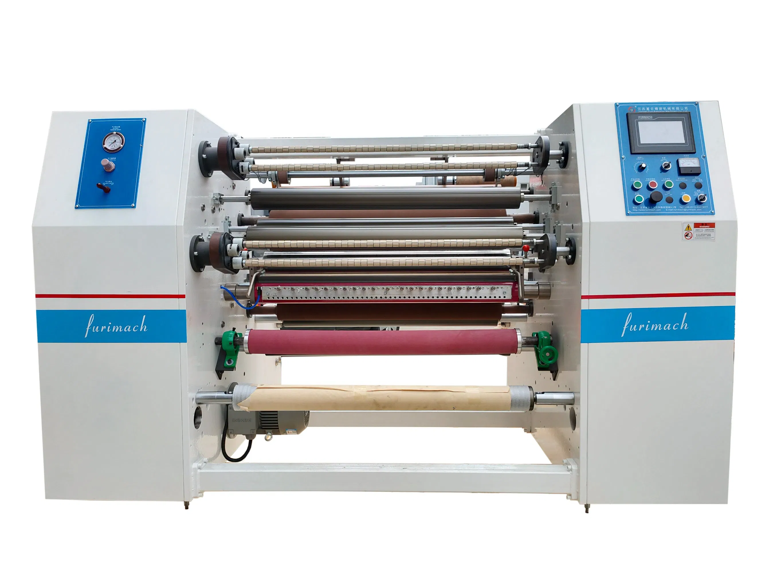 Tape Slitting Machine Fr-215s Stationery / Medical Tape Slitter