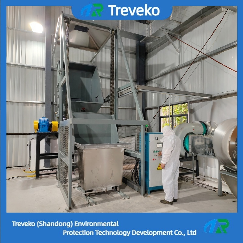 Heavy-Duty Industrial Medical Machine for Latex Waste Gloves /Catheters From Hospitals