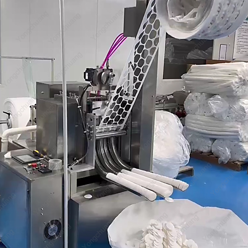 Automatic Disposable Round Shape Cotton Face Pads Making Machine