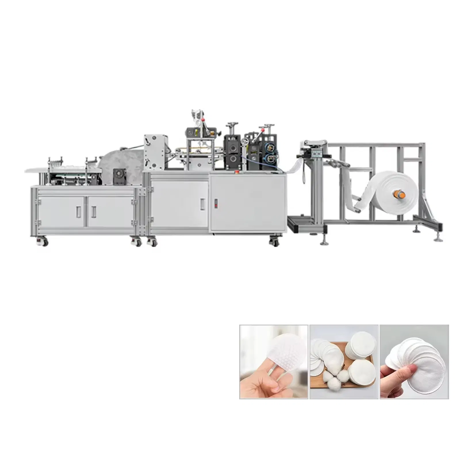 Fully Automatic Non-Woven Material Facial Cleansing Cotton Pad Making Machine