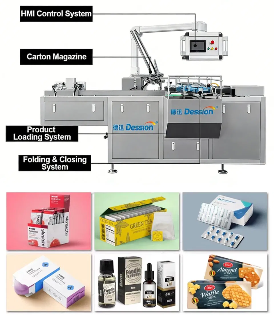 Automatic Cartoning Machine Full View
