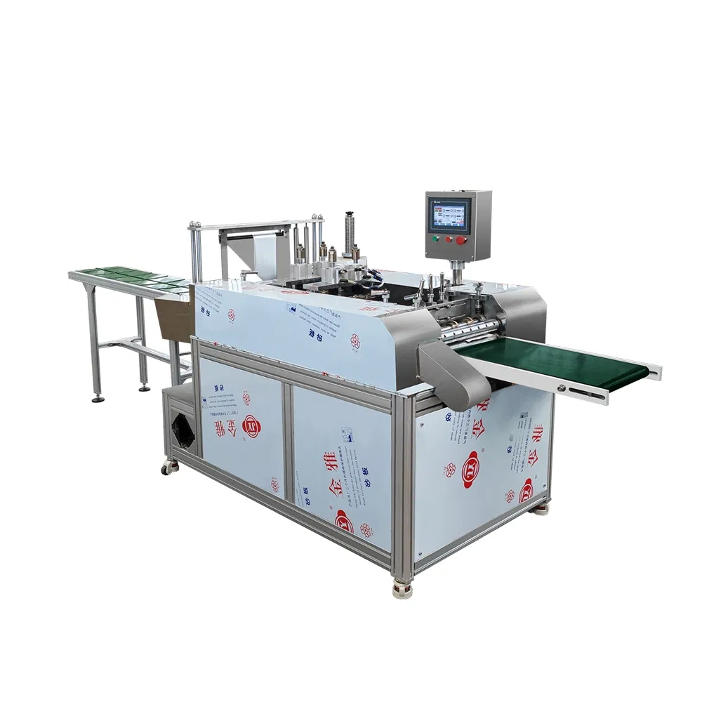 Medical Cotton Swab and Gauze Packaging Machine Four-Side Sealing Design for Healthcare Products