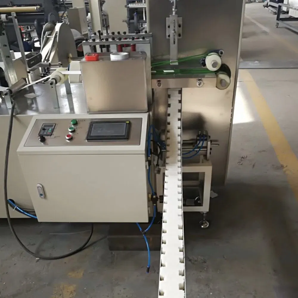 China Supplier Electric Automatic Alcohol Swab Make up Cotton Pad Making Machine