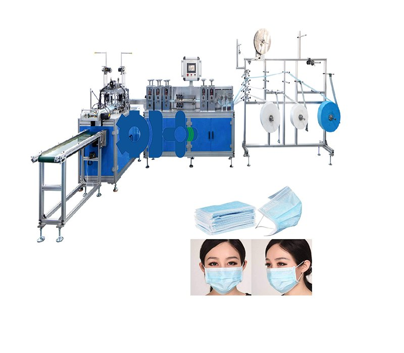 Antivirus Flat Type Face Mask Making Machine