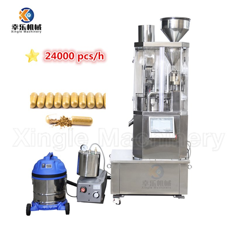 CE Pharmaceutical Hard HPMC/Gelatin/Halal/Vegetarian/Hollow/Pullulan/Empty/Hard/Vegetable/Clear Capsules Filling Packing Machine/Encapsulation Machine (NJP-200)