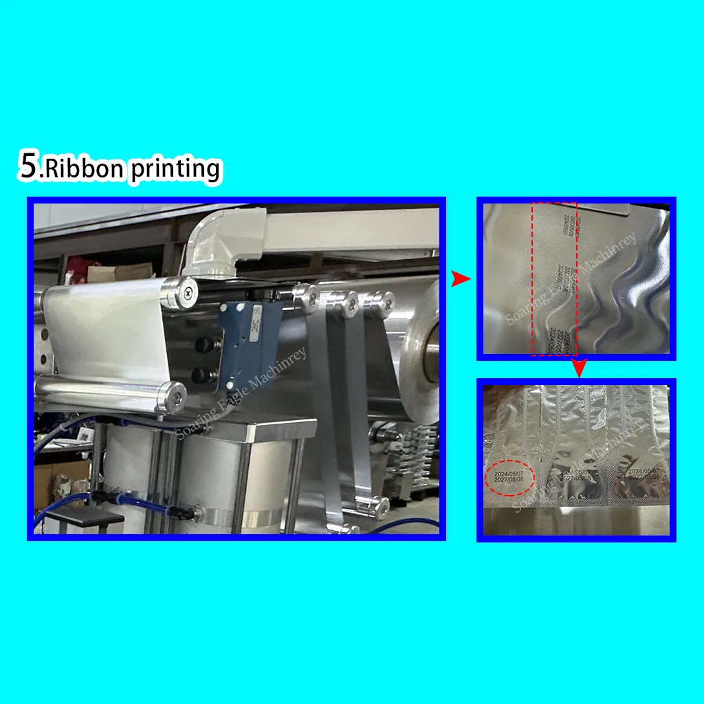 Pet Products Medicine Medical Pet Drops Internal and External Combination Blister Packaging Machine Pet Medical Shampoo Shower Gel Bister Packaging Machine