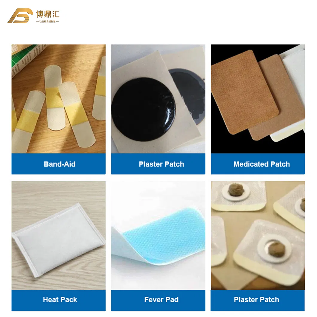 Factory Automatic Medical Adhesive Bandage Making Machine for Band Aid