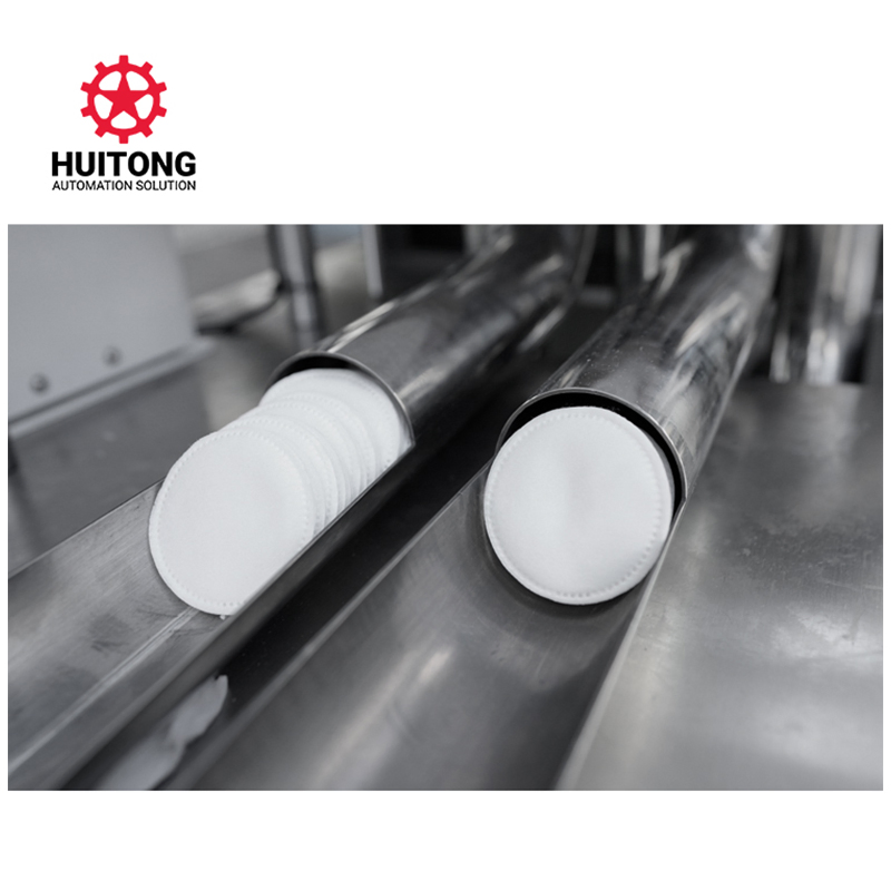 Disposable Round Cosmetic Beauty Cotton Pads Absorbent Makeup Remover Cotton Pad Machine