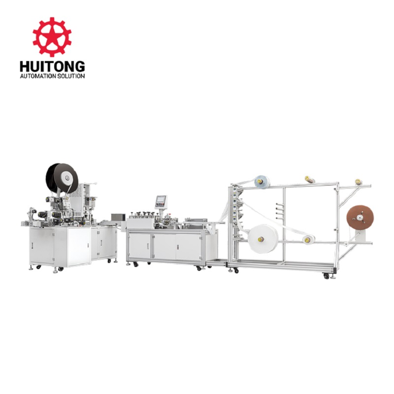 Full Automatic Disposable Nonwoven 3ply Flat Medical Face Mask Making Machine/Production Line