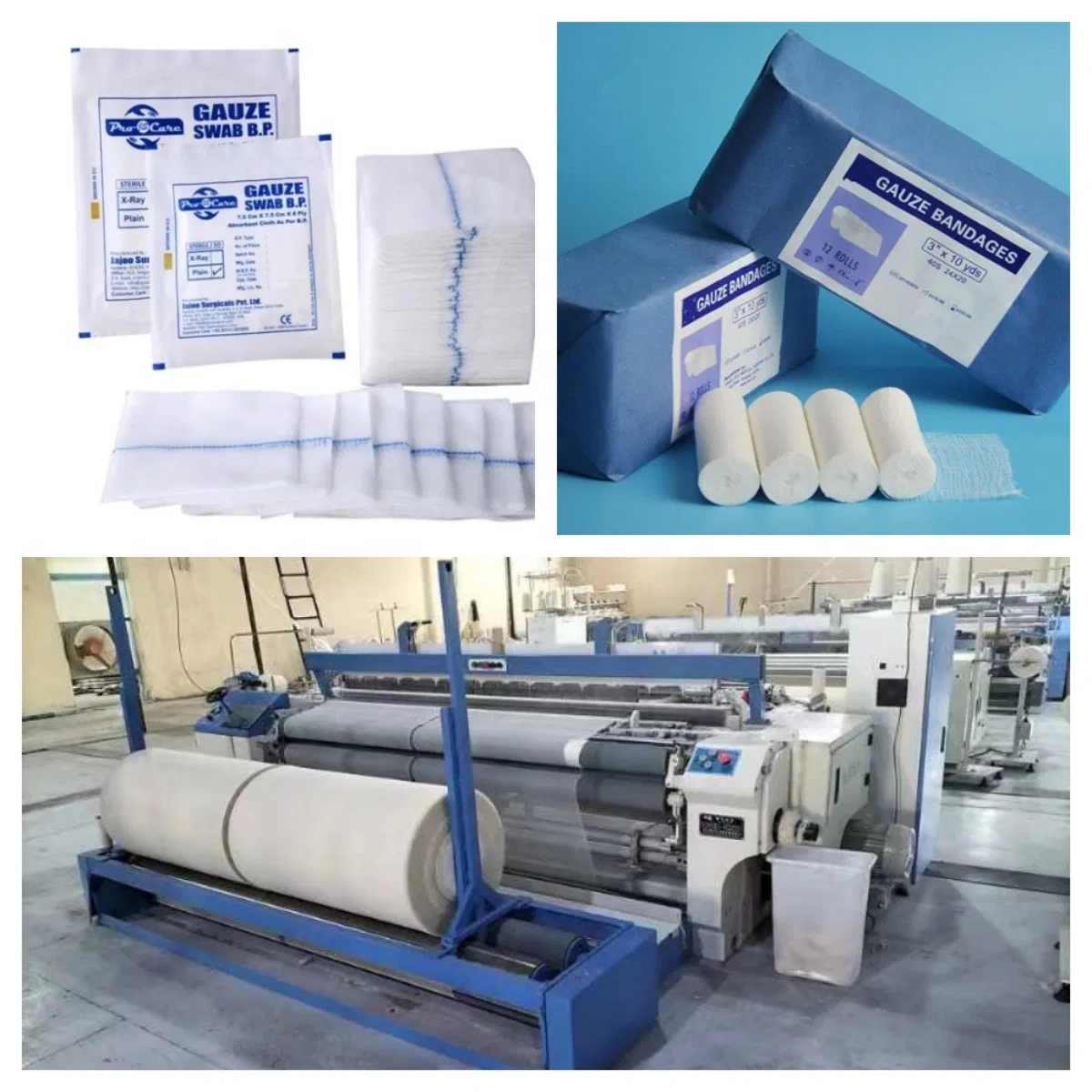 Air Jet Type High Speed Medical Gauze Making Machine Sq910