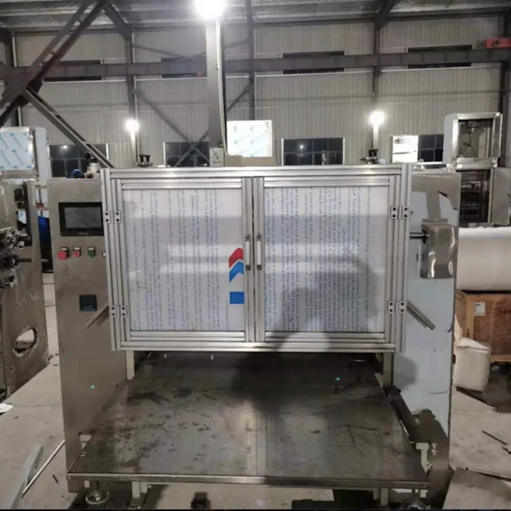 Automated Alcohol Pad Production Equipment Cotton Pad Packaging Machine