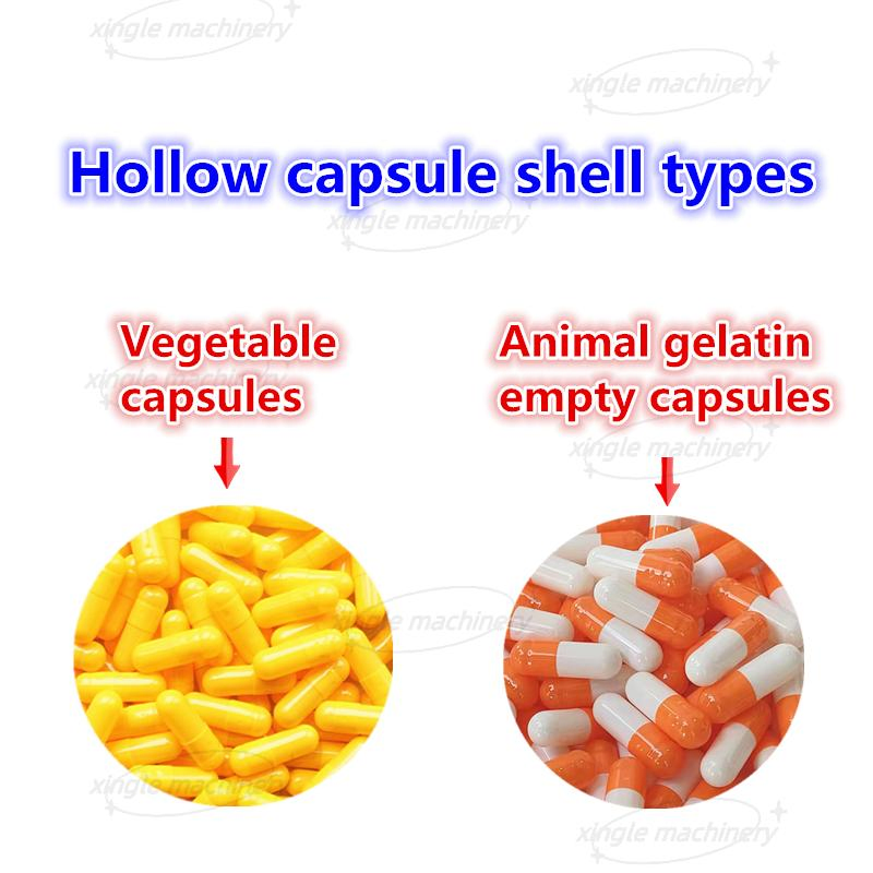 CE Pharmaceutical Hard HPMC/Gelatin/Halal/Vegetarian/Hollow/Pullulan/Empty/Hard/Vegetable/Clear Capsules Filling Packing Machine/Encapsulation Machine (NJP-200)
