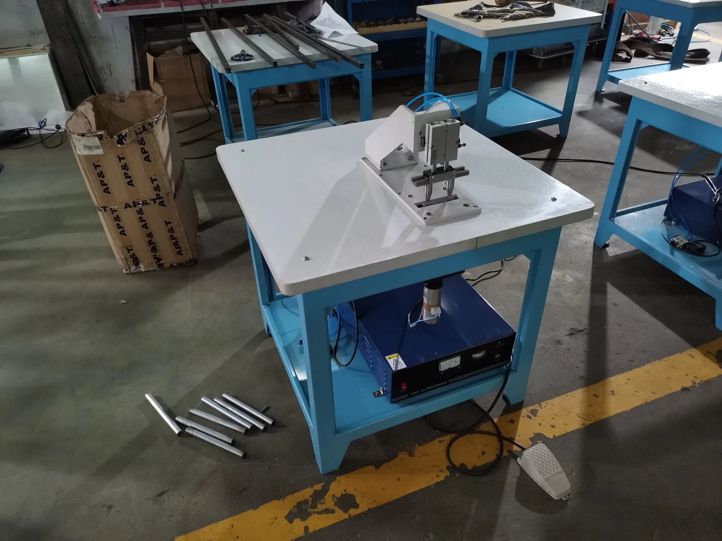 Ultrasonic Fabric Welding Machine Spot Machinery for Medical Gauze Mask Ear Loop Making Machine