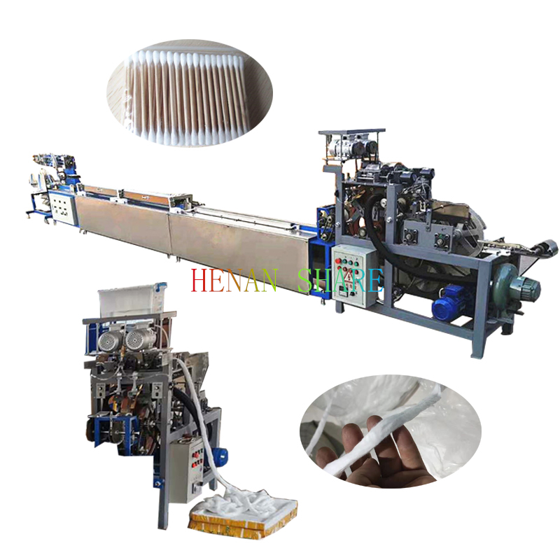 Cotton Swab Sticks Making Machine Alcohol Cotton Swabs Packing Machine