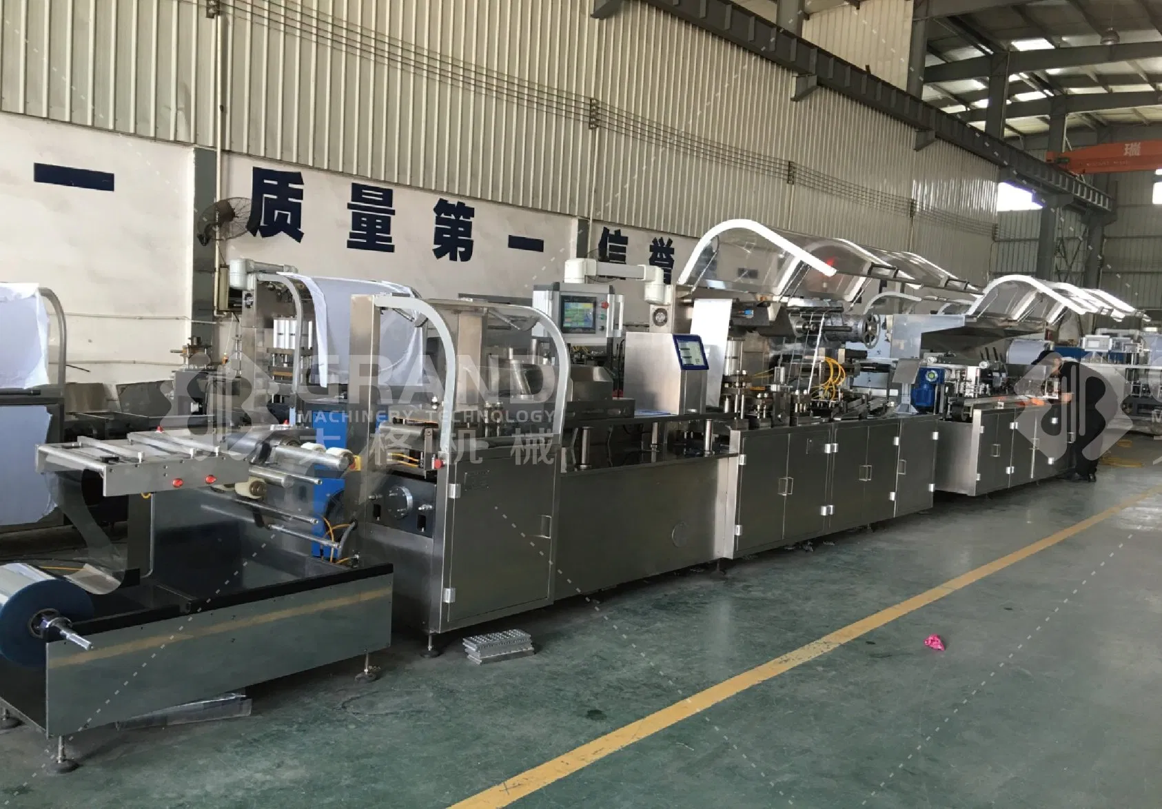 Dpp-260 Factory Direct Sale CE Certified Automatic Medical Supplies Needle Tubing Alu PVC Pet Blister Packaging Blister Packing Machine