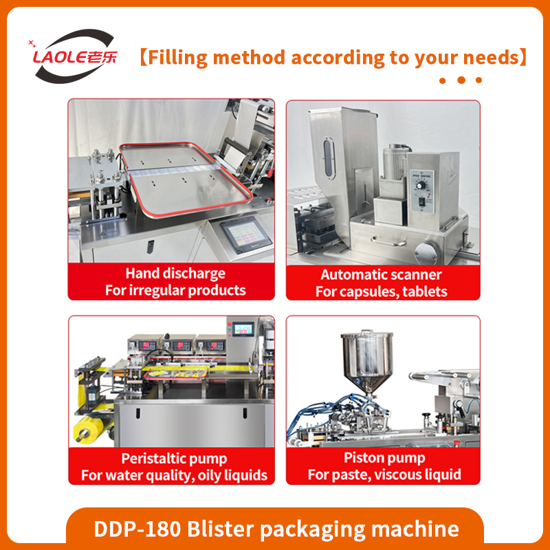 Dpp-180 Automatic Food/Medical Products Aluminum Aluminum Blister Packaging Machine