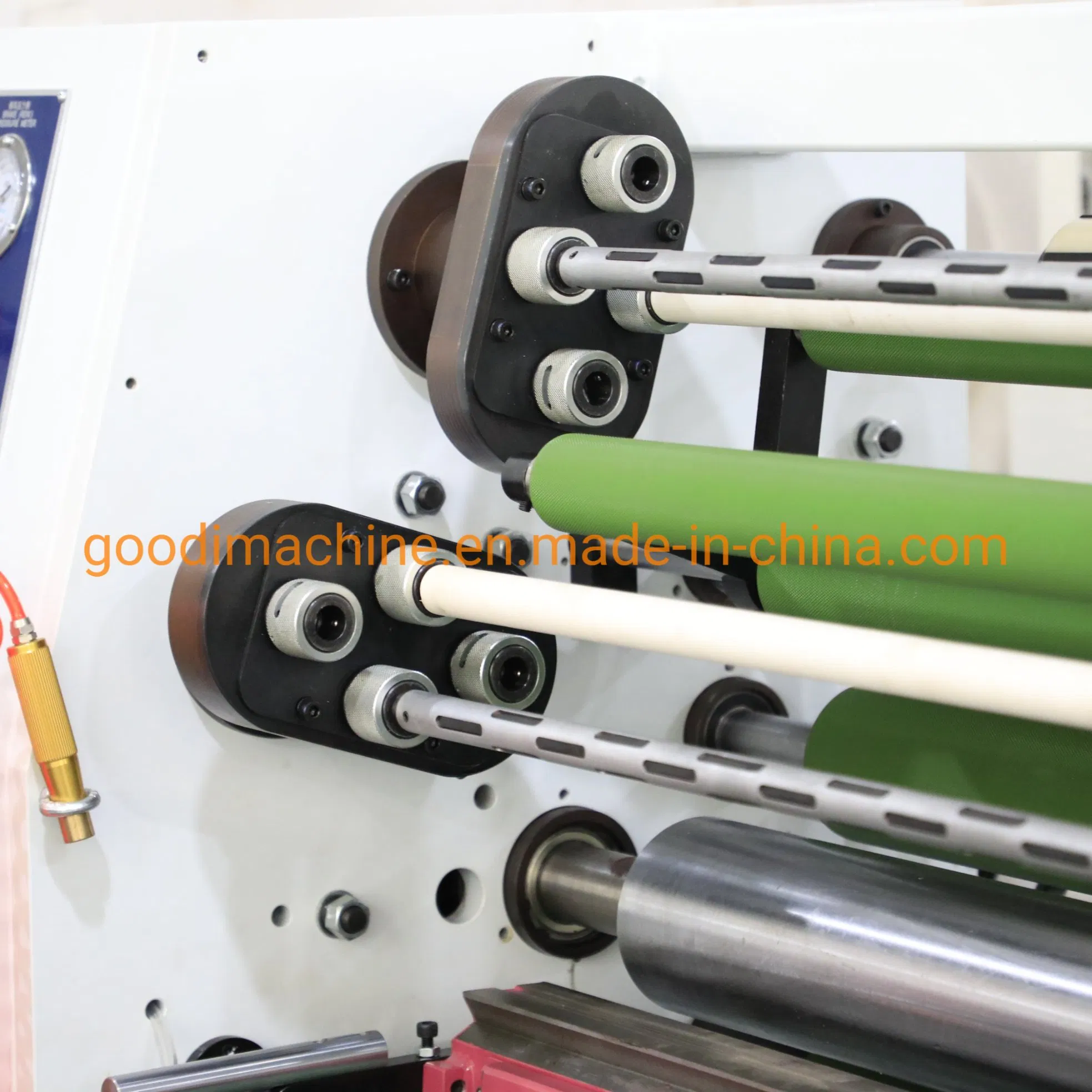 Medical Wound Dressing Surgical Plaster Making Machine Zinc Oxide Tape Slitter Rewinder
