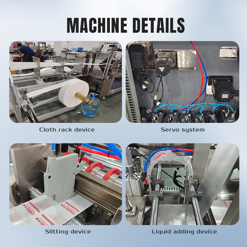 GMP-Compliant Wet Wipes Packing Machine for Alcohol Swabs &amp; Medical Disinfectant Wipes - Sterile Single-Unit Packaging Line for Antiseptic Cotton Pads