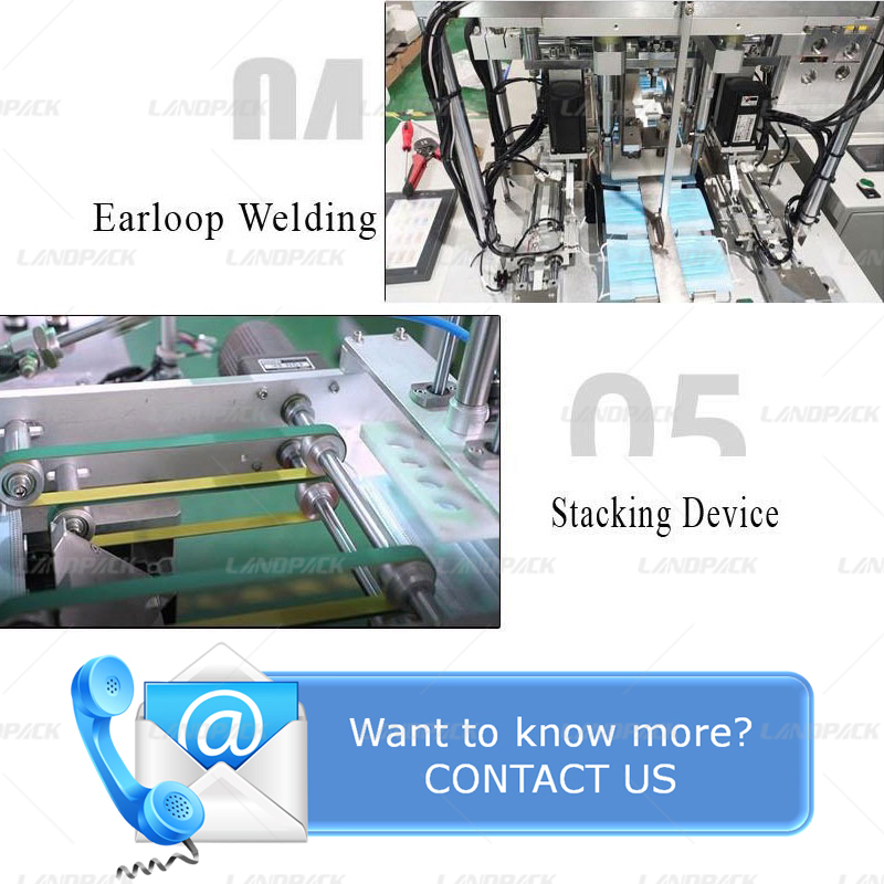 Automatic Nonwoven Face Mask Making Machine Equipment Mask Making Equipment and Supplies