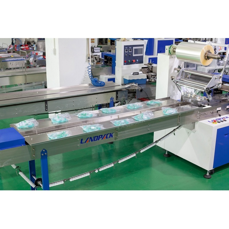 Landpack Lp-450b Sanitary Plastic Cutlery with Napkin Infusion Set Packing Machine