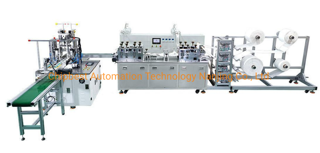 Disposable Protective Face Mask 4 Layers Filter Kf94 FFP2 Earloop Type Mask Making Machine