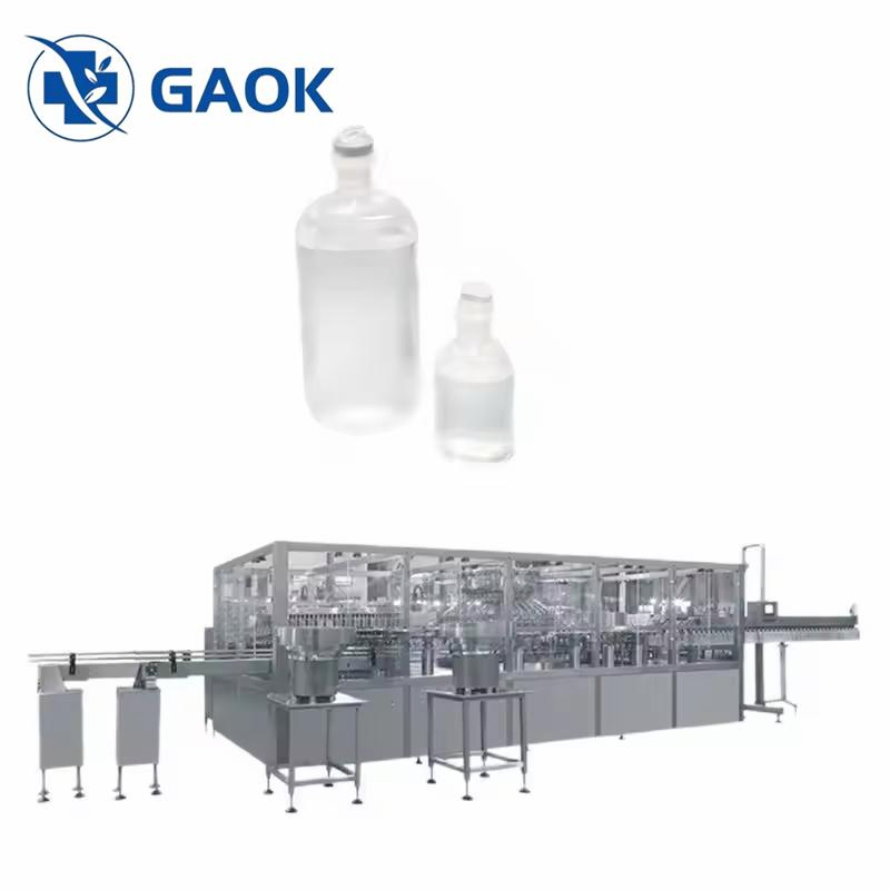 IV Infusion Bfs Set Machine Intravenous Solution Blowing Filling