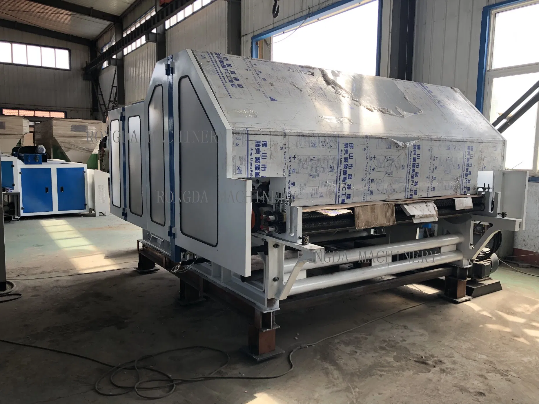 Nonwoven Fabric Making Machine Product Line Carding Machine Double Cylinder