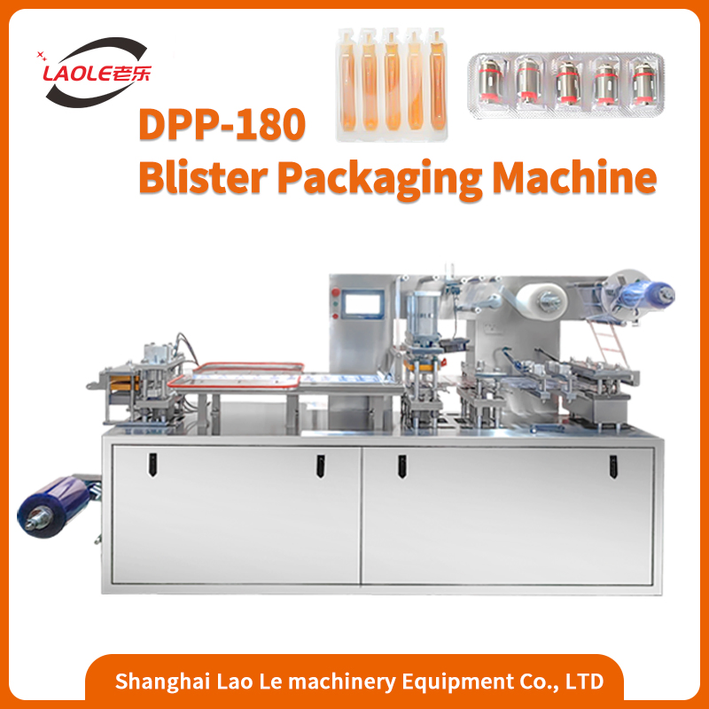 Dpp-180 Automatic Food/Medical Products Aluminum Aluminum Blister Packaging Machine