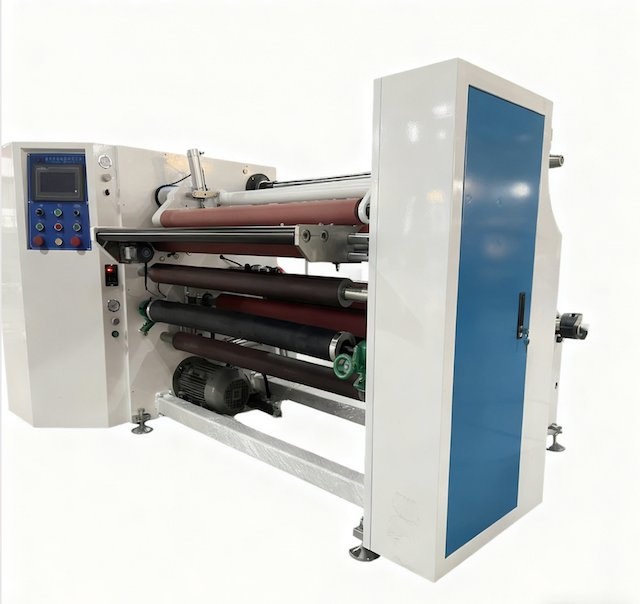 Shaftless Type Medical Tape Rewinding Machine for Enhanced Efficiency