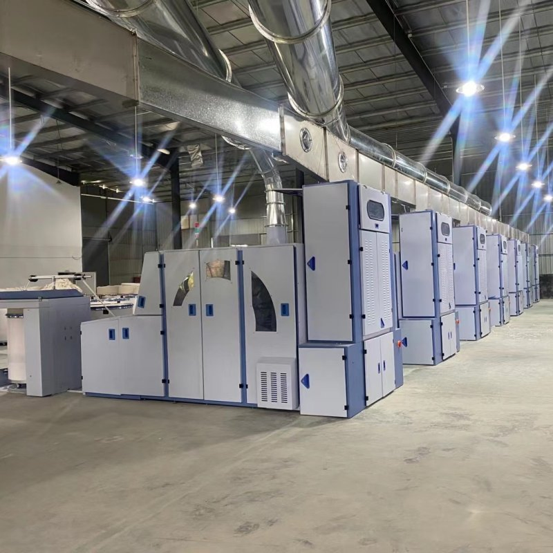 Absorbent Cotton Carding Machine for Absorbent Cotton Plant