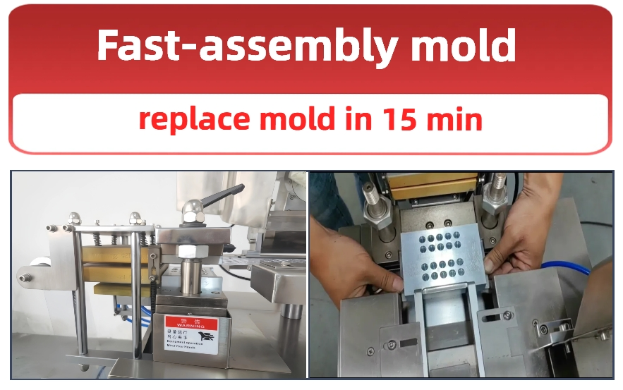 Small Automatic Pharmaceutical Food Equipment Capsule Tablet Pill Liquid Auto Packing Machinery Honey Oil Butter Gum Sauce Candy Blister Packaging Machine