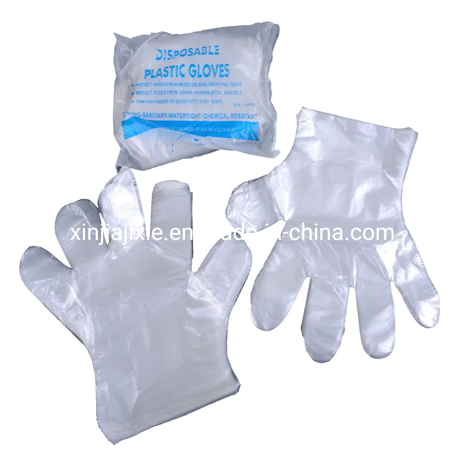 Fully Automatic Double Layer CPE TPE PE LDPE HDPE Medical Latex Nitrile Disposable Plastic Glove Plastic Making Machine Glove Machine