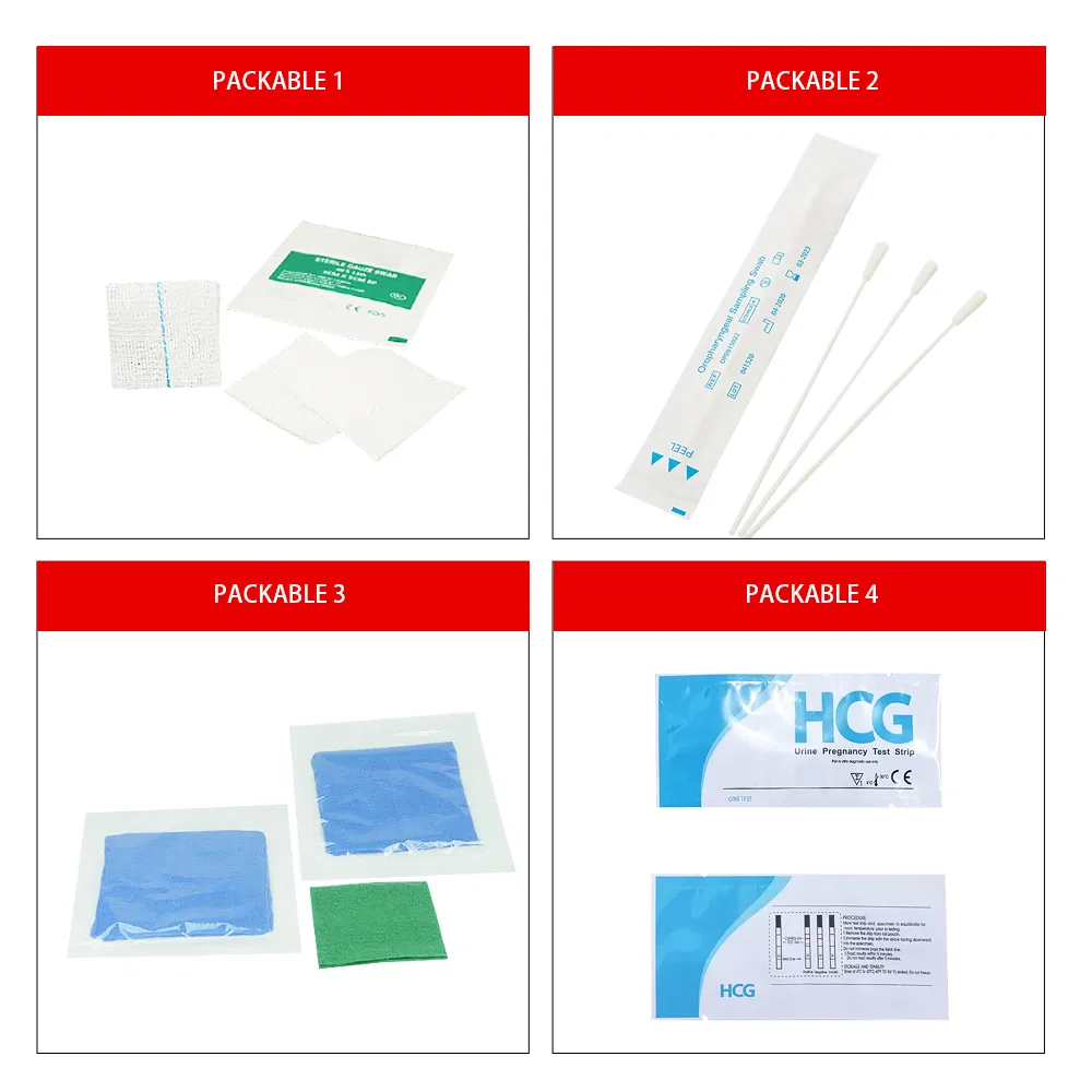 Medical Cotton Swab and Gauze Packaging Machine Four-Side Sealing Design for Healthcare Products