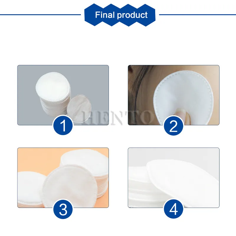 Cotton Pad Machine View 1