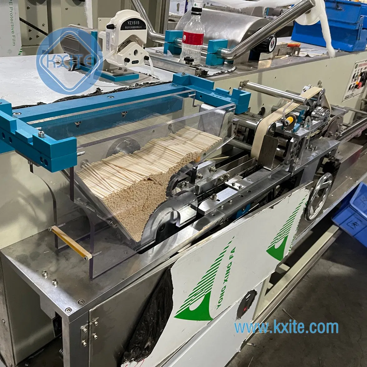 Custom Logo Eco Friendly Organic Natural Absorbent Biodegradable Paper Ear Cotton Bud Swab Making Machine