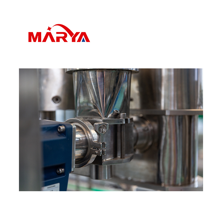 Marya Pharmaceutical Automatic 6/8/10 Nozzles Freeze-Dried Powder Auger Vial Powder Filling Machine for Bottle Filling Production Line Supplier