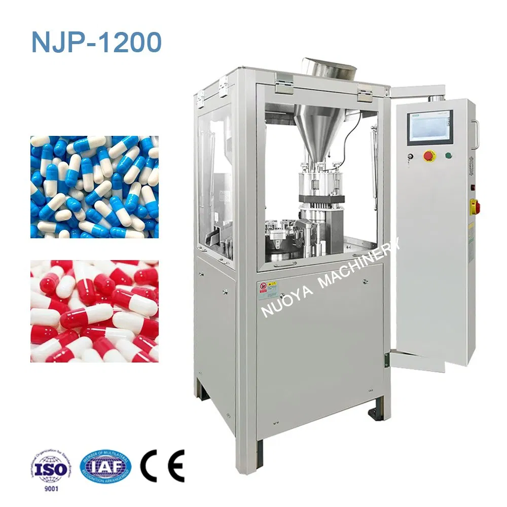 Njp-1200 Ganoderma Lucidum Spore Powder Automatic Hard Capsule Filling Machine