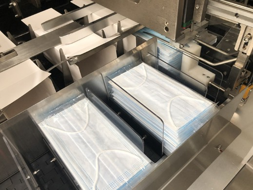 Multi-Functional Disposable Medical Surgical Mask Box Packing Machine