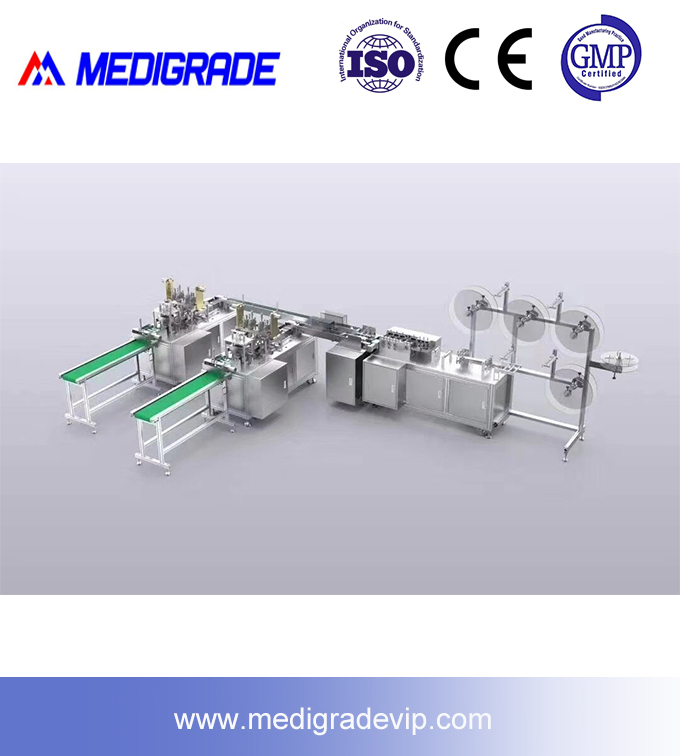 Disposable Inner Surgical Medical Ear-Loop Face Mask Machine