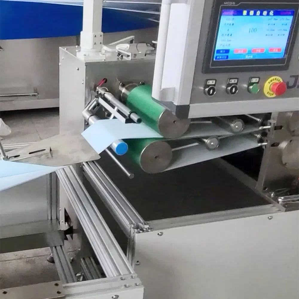 Adult Patient Dental Disposable Maternal and Infant Products Non-Woven Fabric Water Proof Fastener Feeding Bib Pad Making Machine