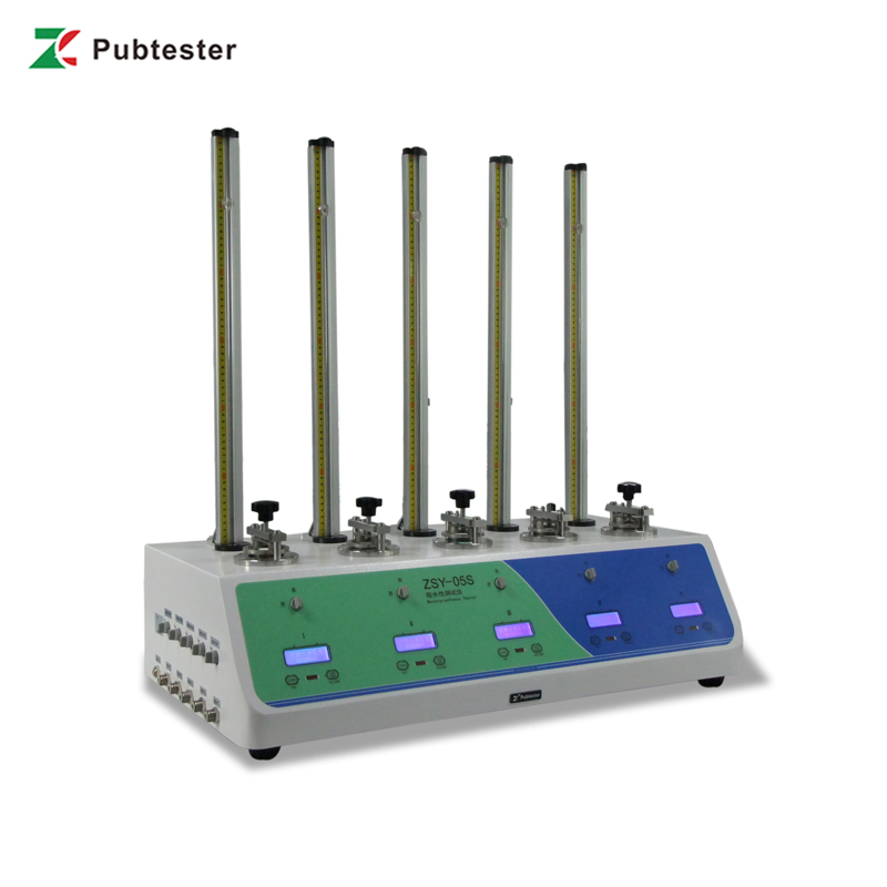 En 13726-3 Multi-Station Primary Wound Dressings Combined Materials Waterproofness Test Machine China Factory