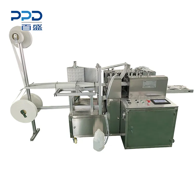 Alcohol Swab Packaging Machine View 1